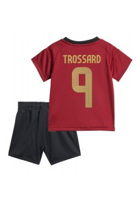 België Leandro Trossard #9 Babytruitje Thuis tenue Kind EK 2024 Korte Mouw (+ Korte broeken)